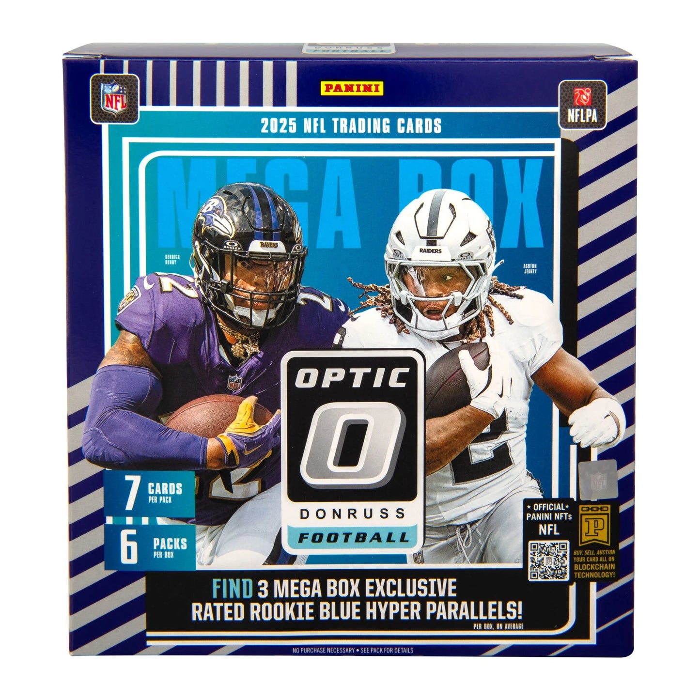 2025 Panini Donruss Optic Football Mega Box (LIMIT 5 PER HOUSEHOLD)