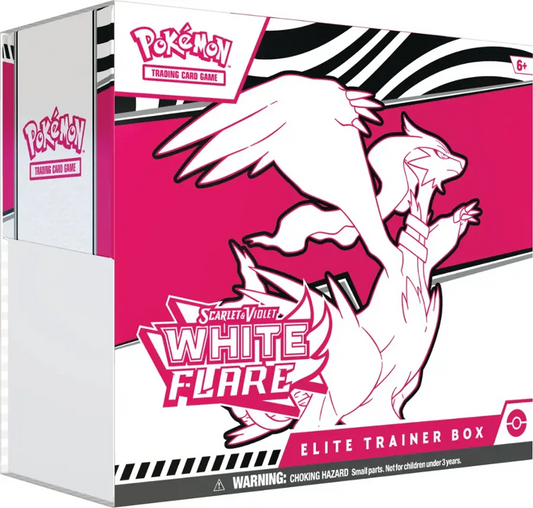 Black Bolt/White Flare Elite Trainer Box S&V Pokémon TCG