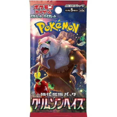 Crimson Haze Booster Box (sv5a) Japanese - S&V Pokémon TCG