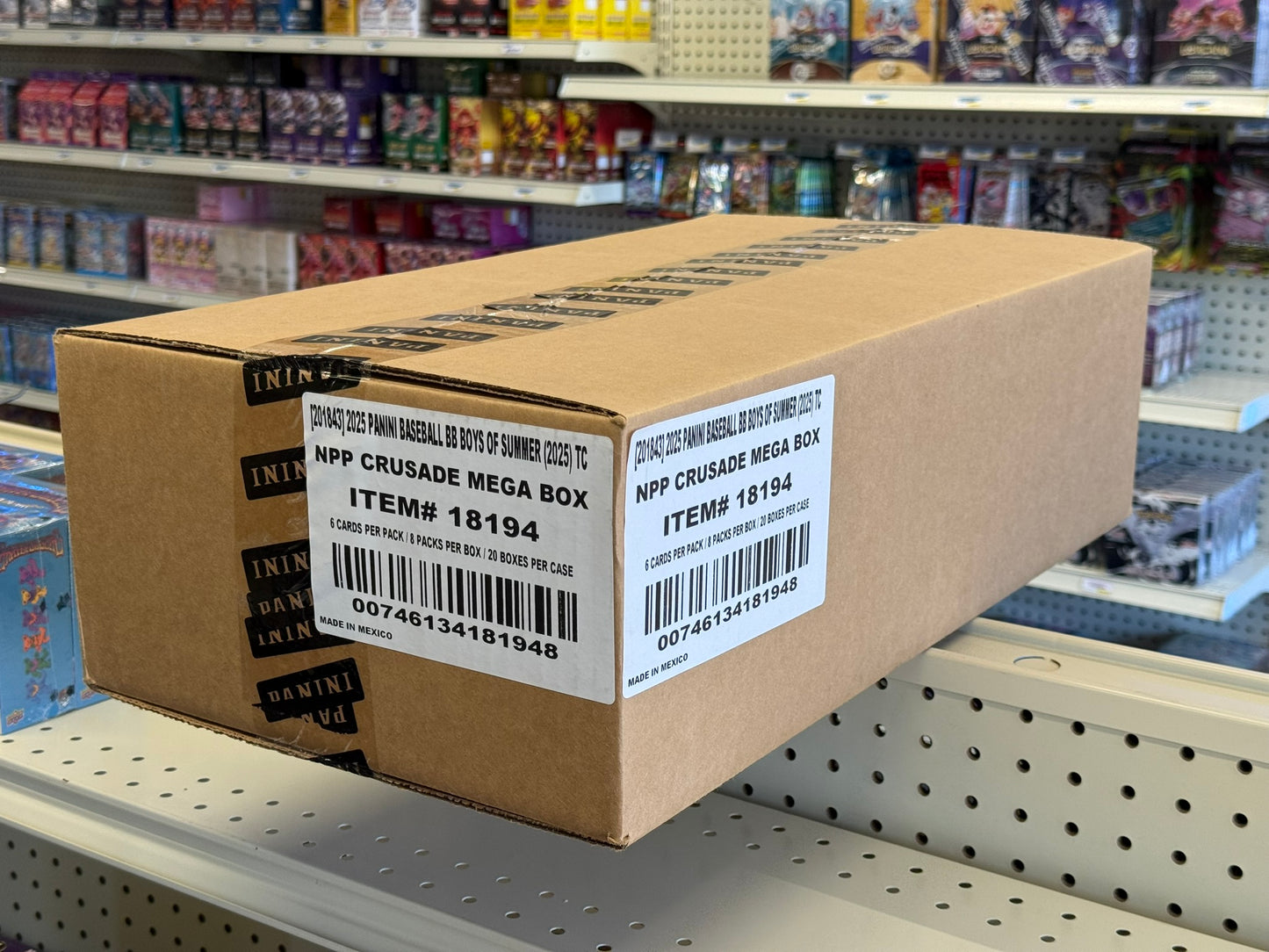 2025 Panini Crusade Baseball Mega Box