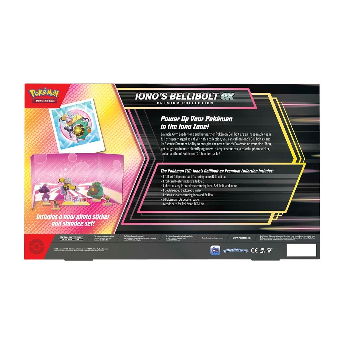 Iono's Bellibolt ex Premium Collection Pokémon TCG