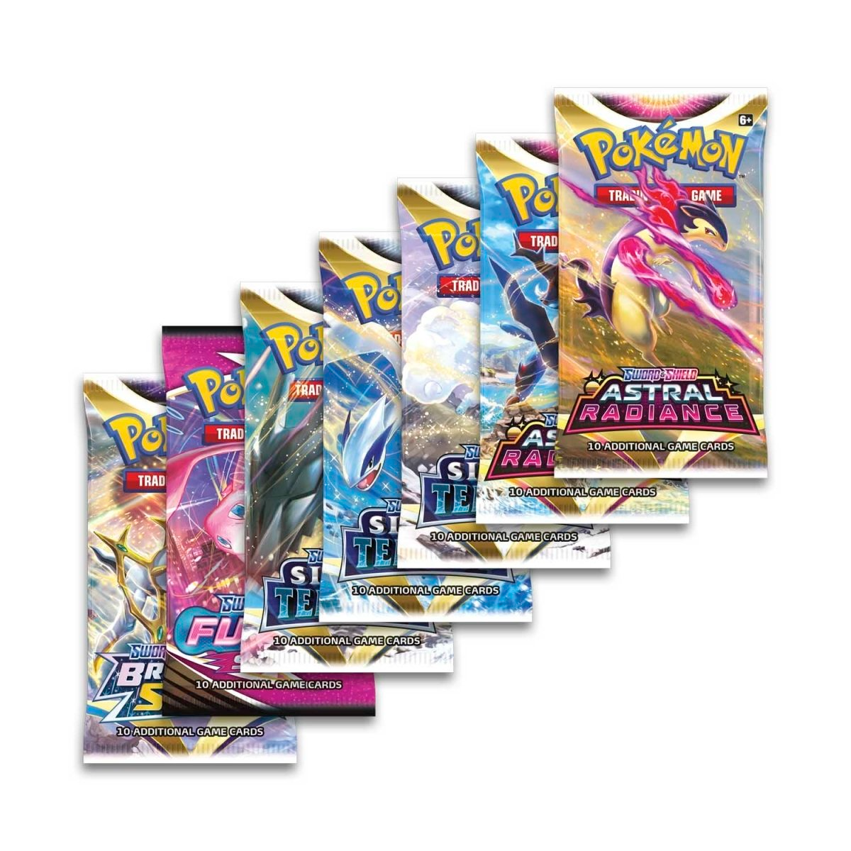 Klara Premium Tournament Collection Pokémon TCG (7 Various Booster Packs)