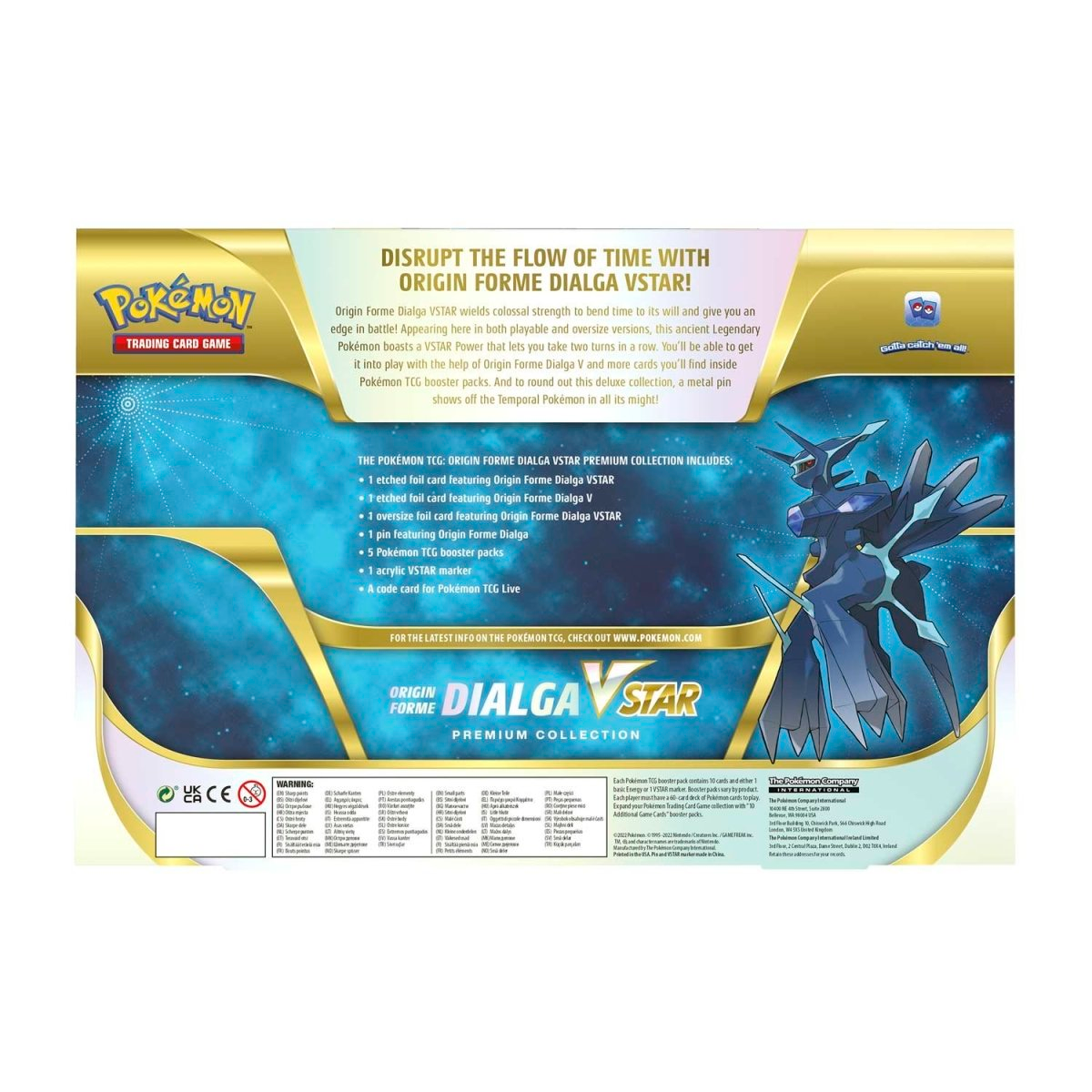 Origin Forme Dialga VSTAR Premium Collection (5-Pack Version)