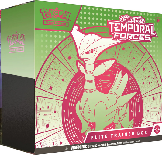 Temporal Forces S&V Elite Trainer Box (Various) S&V Pokémon TCG