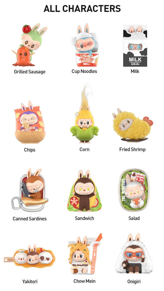 Labubu Wacky Mart - THE MONSTERS From Pop Mart