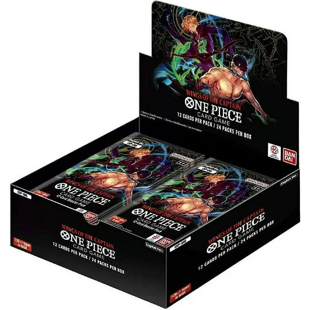 One Piece Card Game: Wings of the Captain English Booster Box (OP-06)