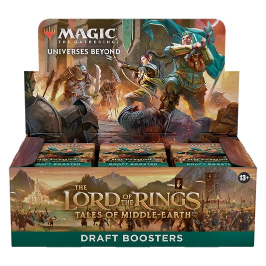 Magic: The Gathering The Lord of the Rings Tales from Middle Earth Draft Booster Box