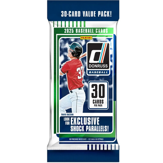 Panini Donruss Baseball Fat Pack Display Box 2025