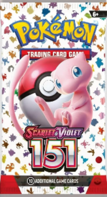 151 Booster Pack Pokémon TCG Scarlet & Violet