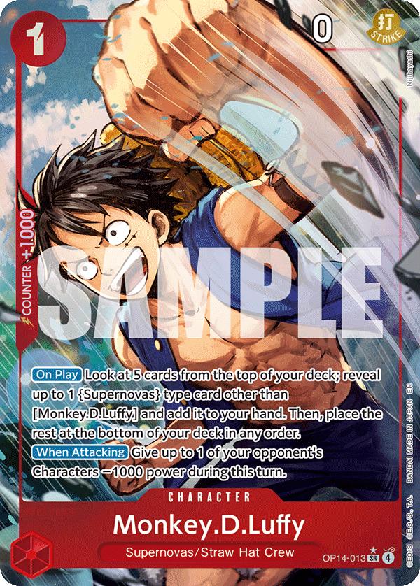 One Piece Card Game: The Azure Sea's Seven ENGLISH Booster Box (OP14-EB04) *Limit 2*