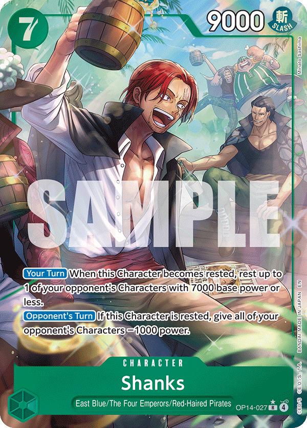 One Piece Card Game: The Azure Sea's Seven ENGLISH Booster Box (OP14-EB04) *Limit 2*
