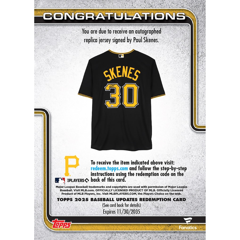 2025 Topps Updates Baseball Fanatics Exclusive Value Box