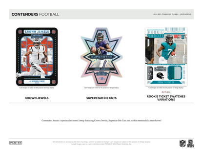2024 Panini Contenders Football Retail Box