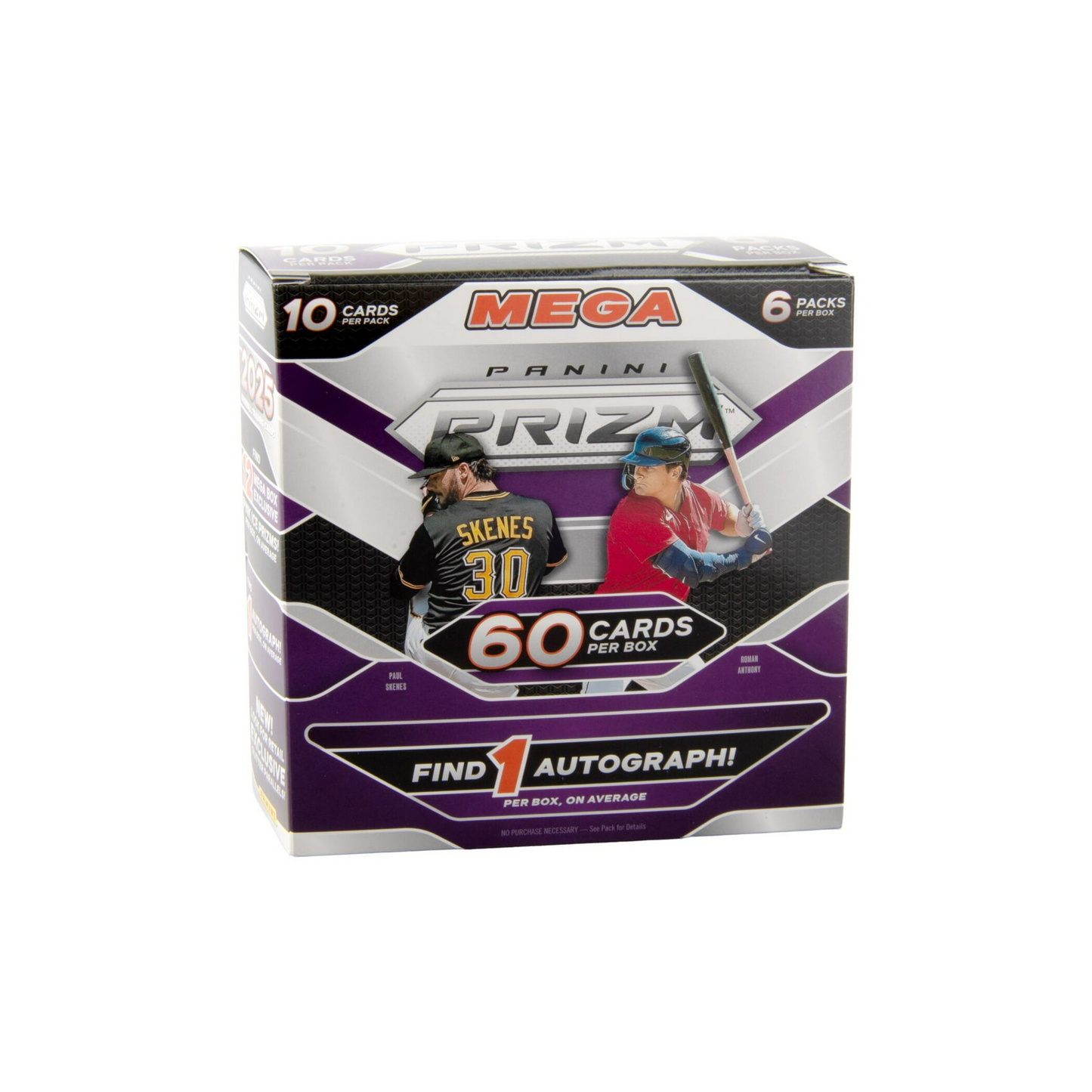 2025 Panini Prizm Baseball Mega Box (Pink Ice Prizms)