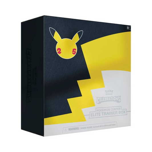 Celebrations Pokémon Center Elite Trainer Box Pokémon TCG