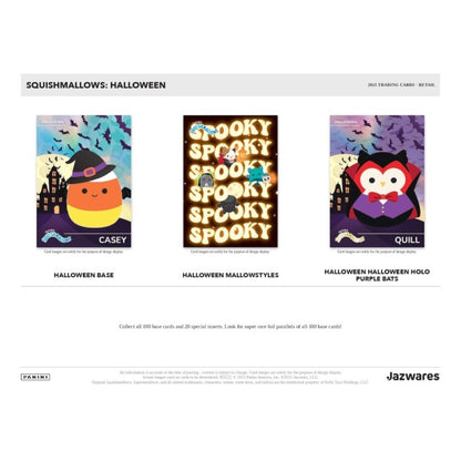 Squishmallows Trading Card Halloween Pack (2025) - Panini