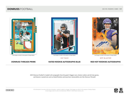 2025 Panini Donruss Football Retail Box
