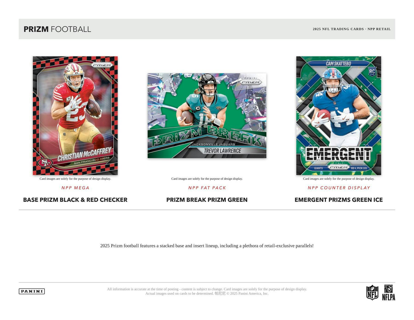 2025 Panini Prizm Football Blaster