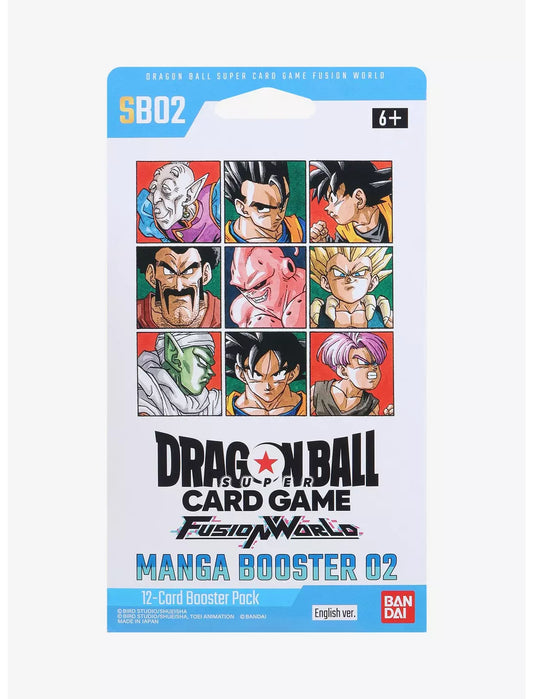Dragon Ball Super: Fusion World - Manga Booster 02 Sleeved Booster Pack