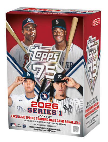 2026 Topps Baseball Series 1 Value Box - PRESALE (LIMIT 2 PER PERSON)