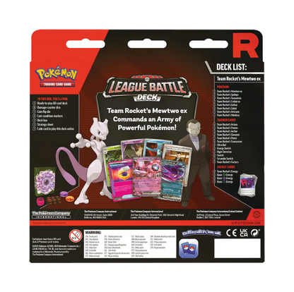 Team Rocket's Mewtwo ex League Battle Deck Pokémon TCG