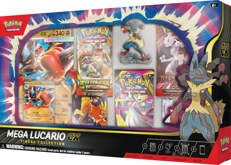 Mega Lucario ex Figure Collection - Pokémon TCG (Limit 1)