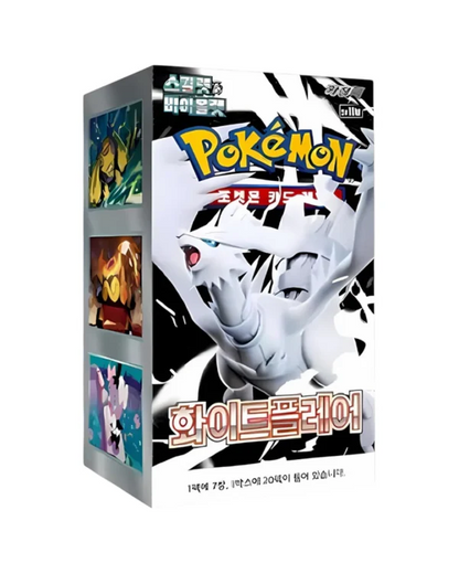 White Flare Booster Box - Korean Pokémon TCG