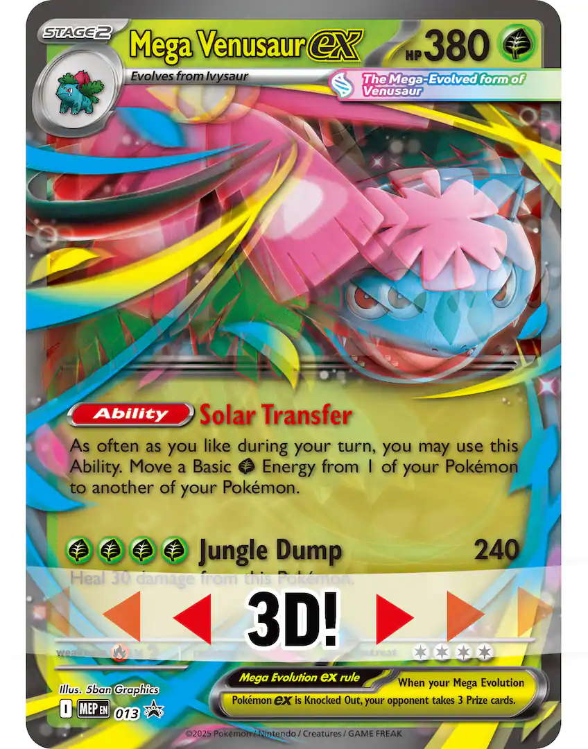 Mega Venusaur ex Premium Collection - Pokémon TCG (Limit 2)