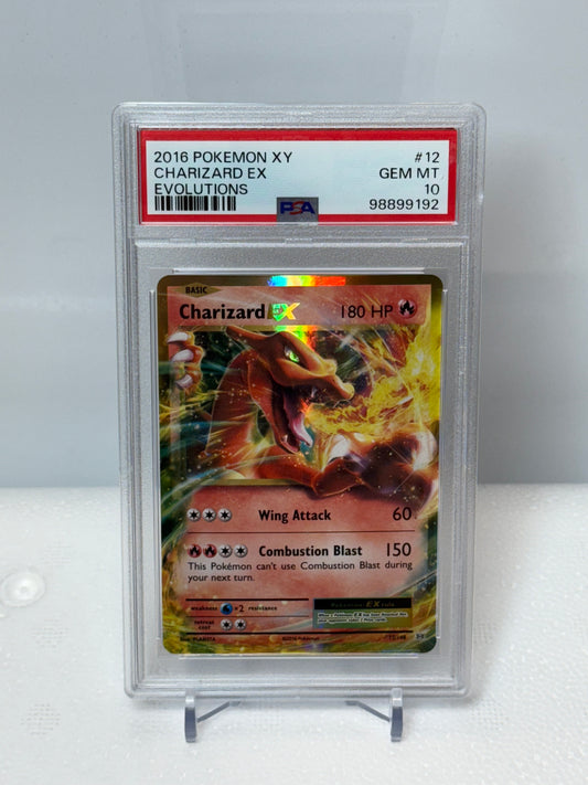 Charizard EX 12/108  - XY Evolutions - PSA Gem Mint 10