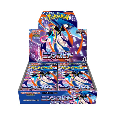 Ninja Spinner Mega Booster Box - Japanese Pokémon TCG *PRESALE*