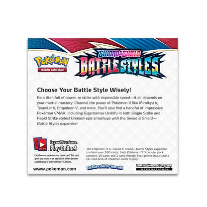 Battle Styles Booster Display Box Pokémon TCG Sword & Shield