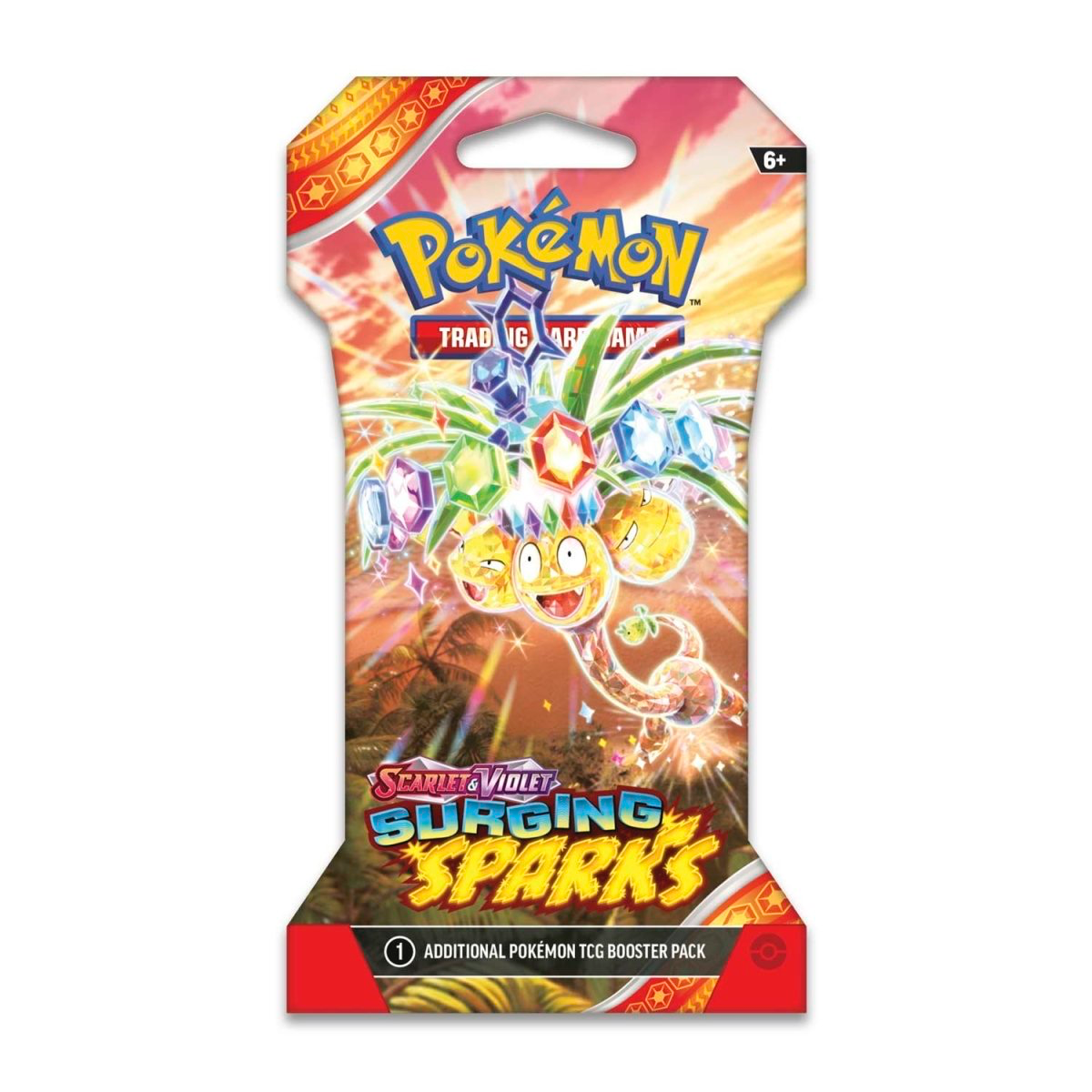 Surging Sparks Sleeved Booster Pack Pokémon TCG Scarlet & Violet