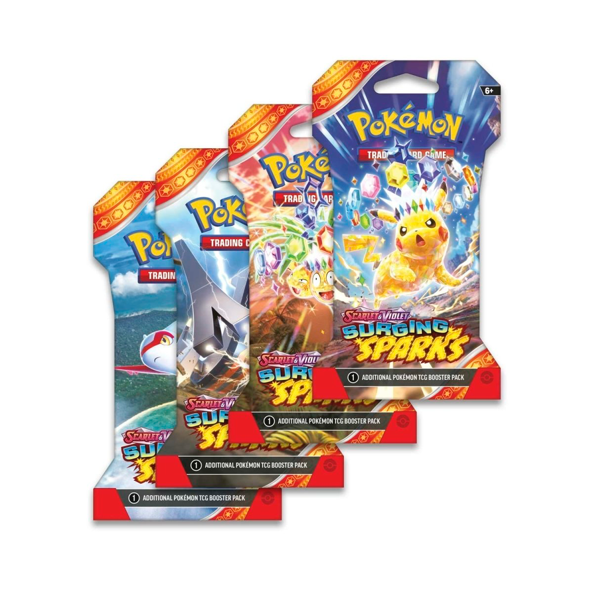 Surging Sparks Sleeved Booster Pack Pokémon TCG Scarlet & Violet