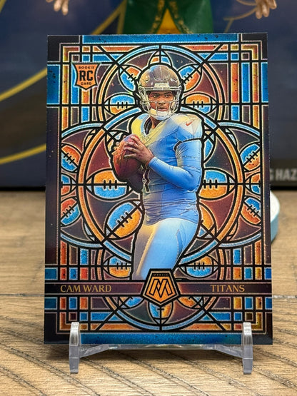 Cam Ward #25 (RC) Stained Glass - 2025 Panini Mosaic