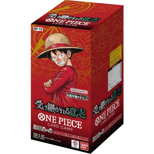 One Piece Card Game: Carrying on His Will Japanese Booster Box (OP-13)