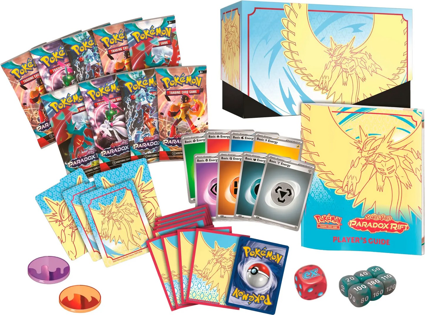 Paradox Rift Elite Trainer Box Pokémon S&V (Roaring Moon)