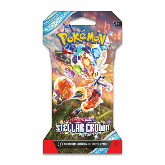 Stellar Crown Sleeved Booster Pack Pokémon TCG Scarlet & Violet