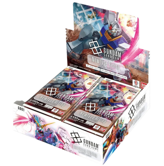Gundam Card Game: Newtype Rising (GD01) English Booster Box - BANDAI