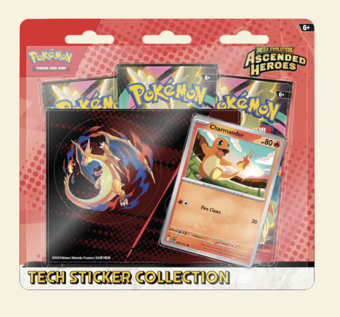 Ascended Heroes Tech Sticker Collection (Charmander) - Pokémon TCG