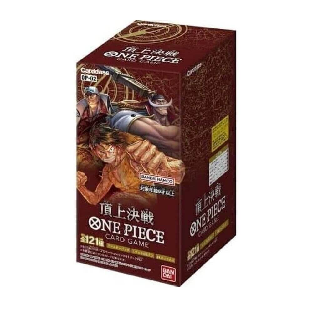 One Piece Card Game: Paramount War Japanese Booster box (OP-02)