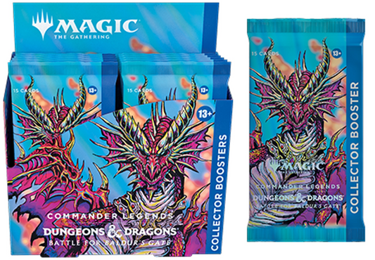 Magic: The Gathering Commander Legends: Battle for Baldur's Gate Collector Booster Display