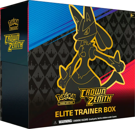 Crown Zenith SW&SH Elite Trainer Box Pokémon TCG