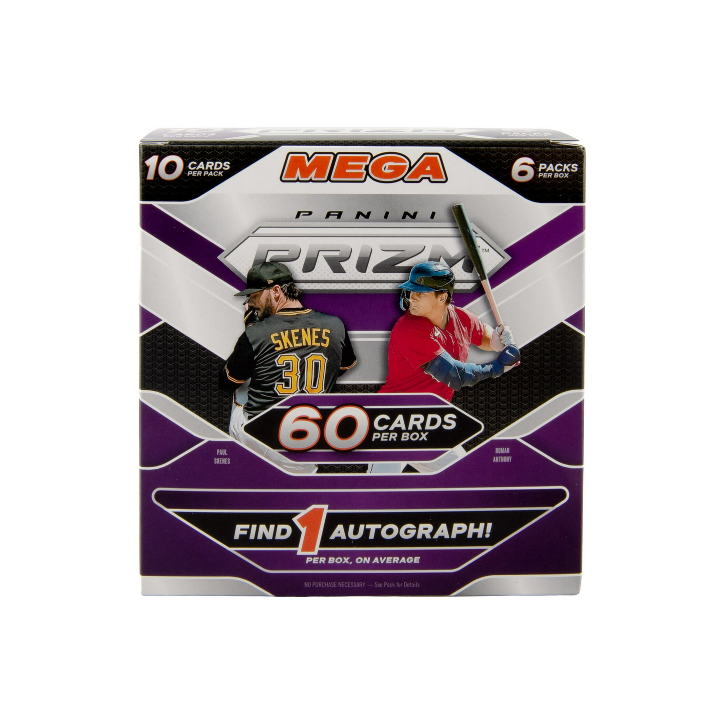 2025 Panini Prizm Baseball Mega Box (Pink Ice Prizms)