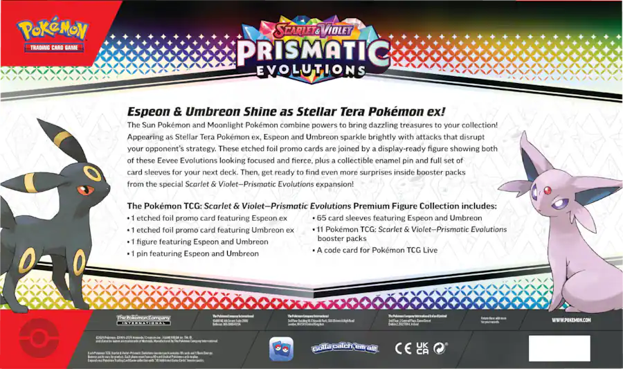Prismatic Evolutions Premium Figure Collection Pokémon TCG *LIMIT 1*