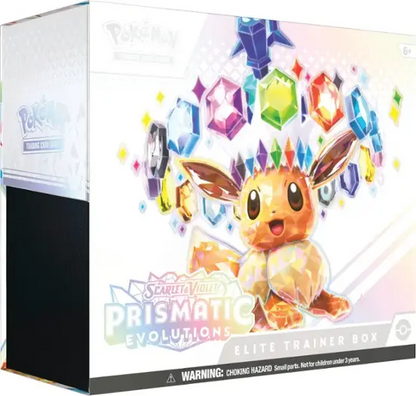 Prismatic Evolutions S&V Elite Trainer Box Pokémon TCG *DOLLAR GENERAL TRADE IN - LIMIT 1*