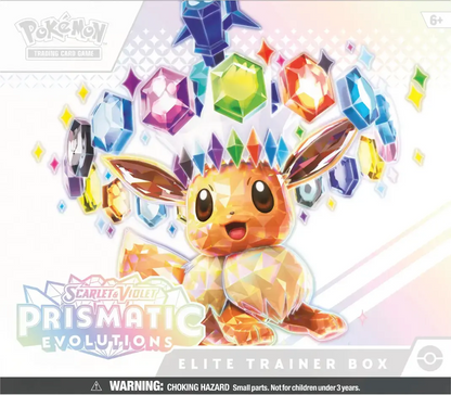 Prismatic Evolutions S&V Elite Trainer Box Pokémon TCG *DOLLAR GENERAL TRADE IN - LIMIT 1*
