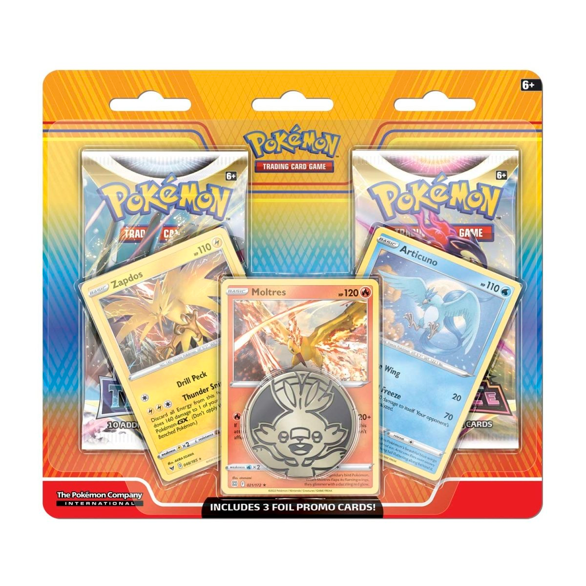 Articuno, Zapdos, & Moltres 2-Pack Blister Pokémon TCG