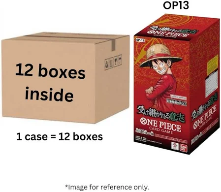 One Piece Card Game: Carrying on His Will Japanese Booster Box (OP-13)