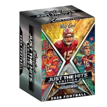 2026 Wild Card Alumination "Just The Hits" Football Jumbo Hobby Box ***LIMIT 3***