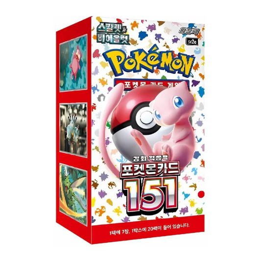 151 Booster Box - Korean Pokémon TCG